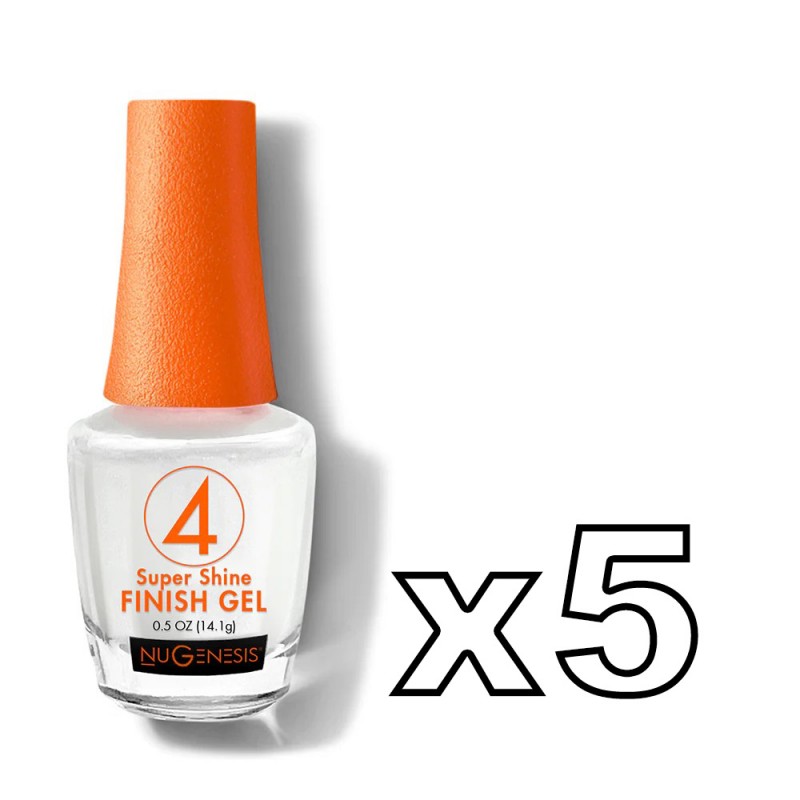 4 Finish Gel - 5er Set